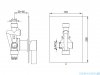 Kohlman Dexame Podtynkowa bateria prysznicowa QW220D